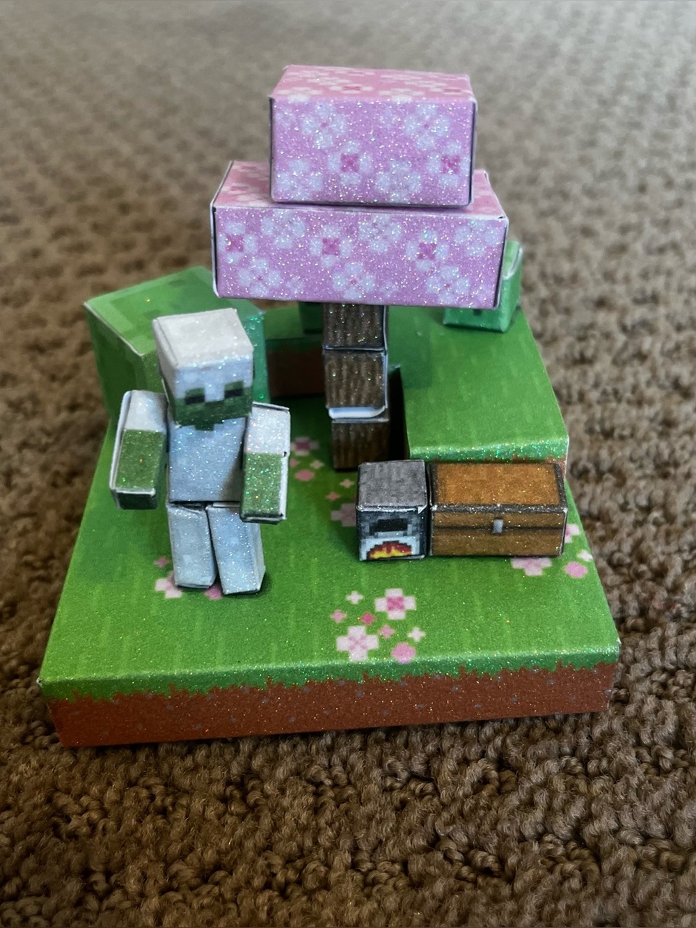 Tiny Minecraft village